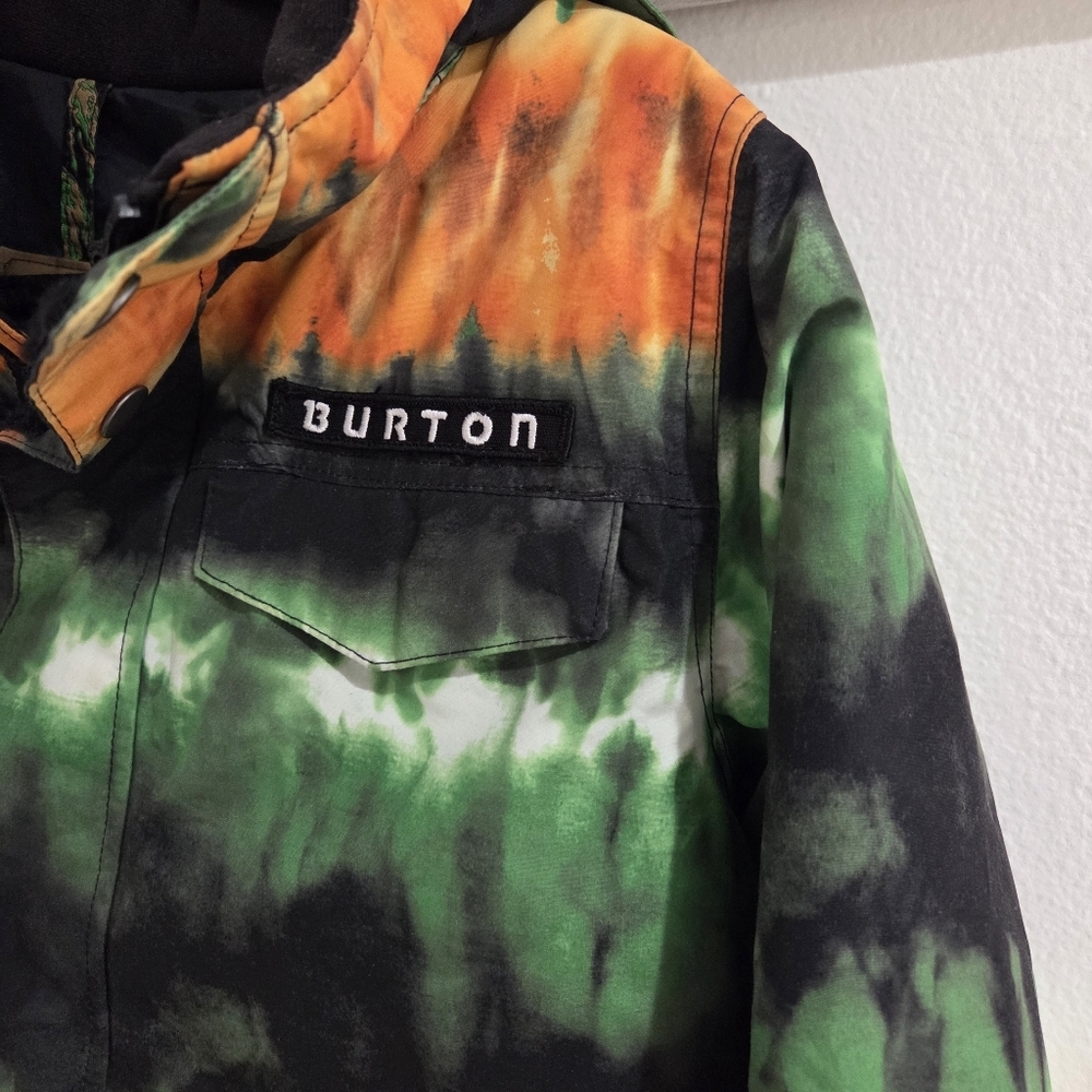 Burton Boys Amped Tie Dye Snowboard Jacket - Picture 4 of 9